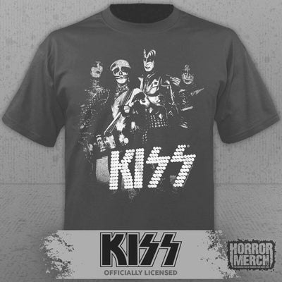 Kiss - March Mens Shirt (Gray)