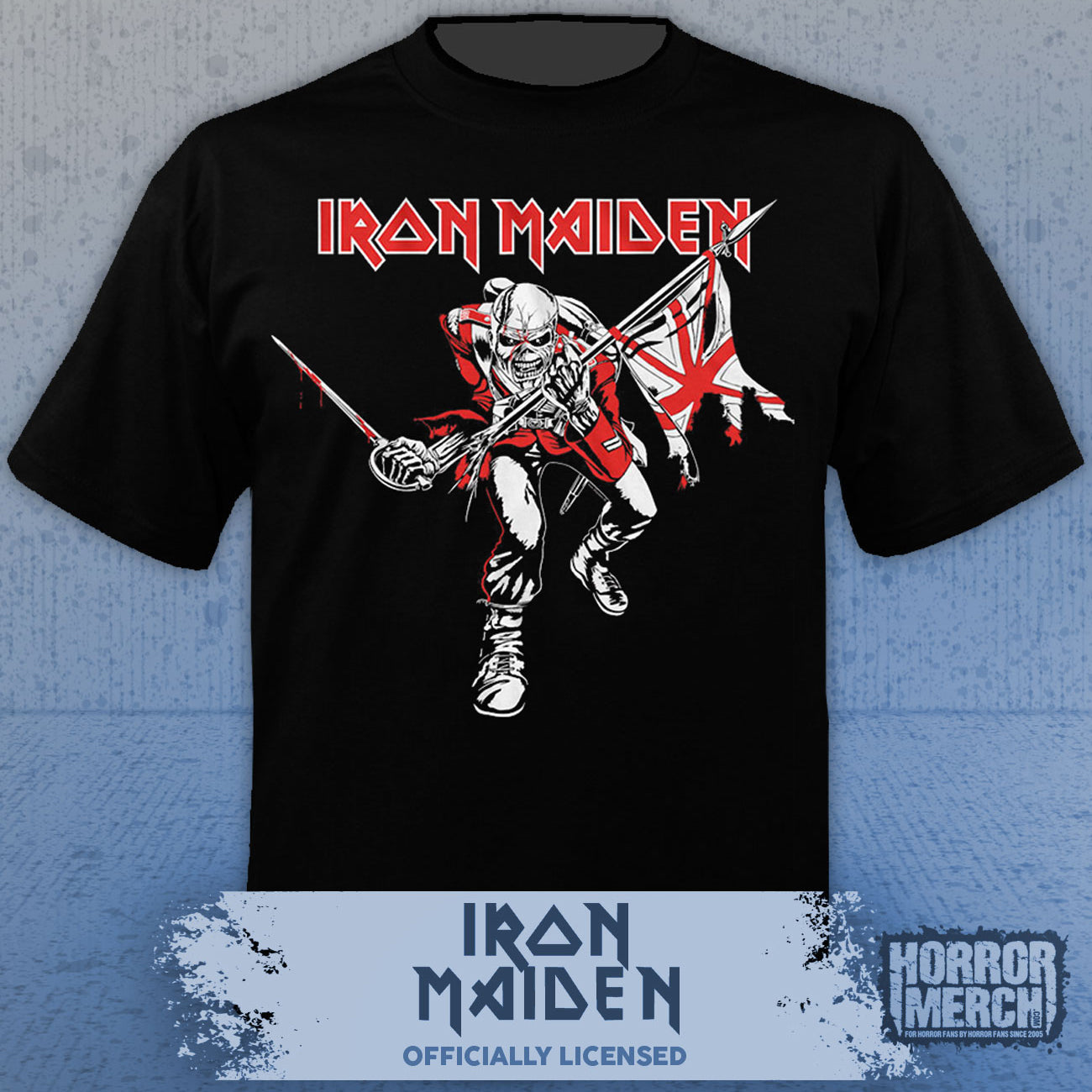 Iron Maiden - Troopers Cutout Shirt