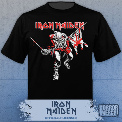 Iron Maiden - Troopers Cutout Shirt