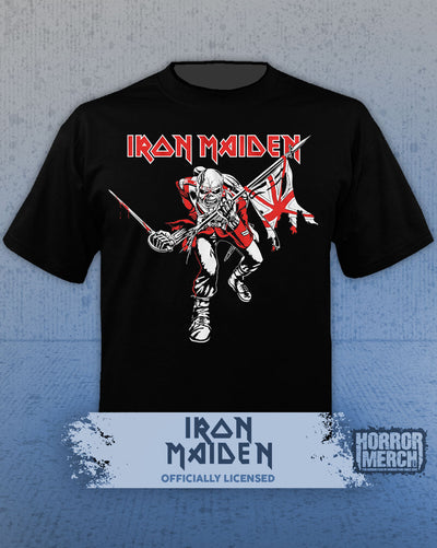 Iron Maiden - Troopers Cutout Shirt