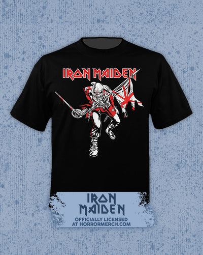 Iron Maiden - Troopers Cutout Shirt