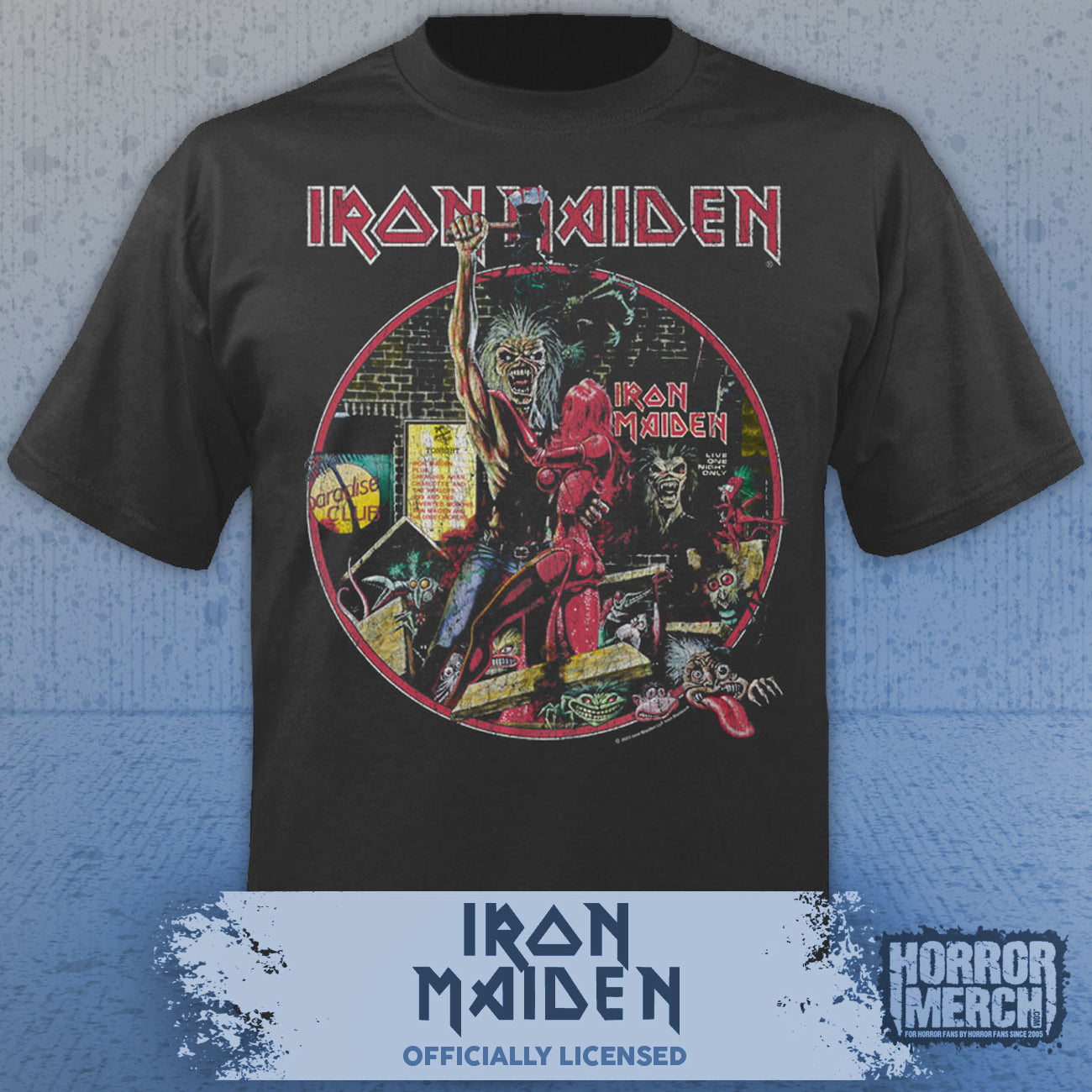 Iron Maiden - Bring Your Daughter Shirt (Gray)