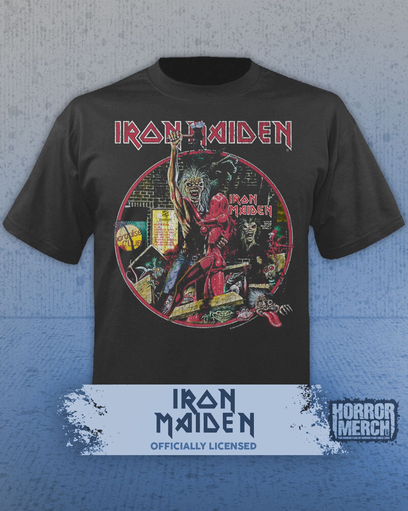 Iron Maiden - Bring Your Daughter Shirt (Gray)