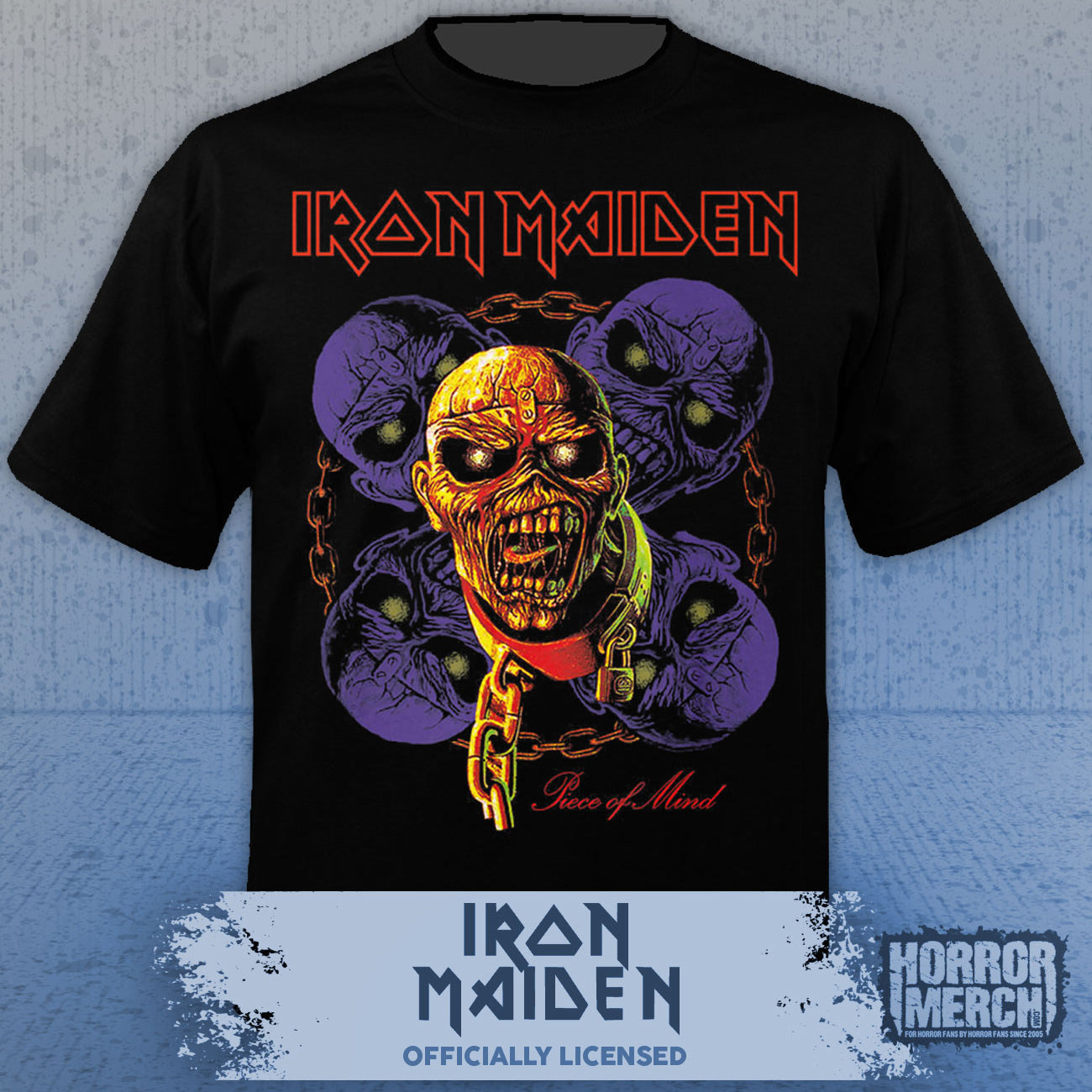Iron Maiden - Piece Of Mind (Color) Shirt