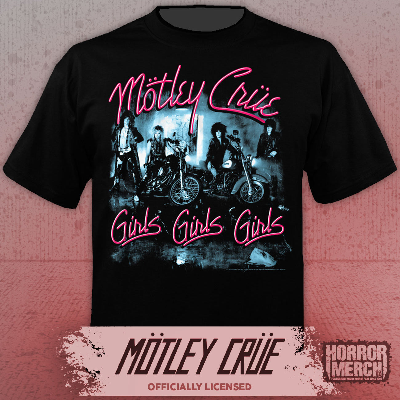 Motley Crue - Bikes Mens Shirt