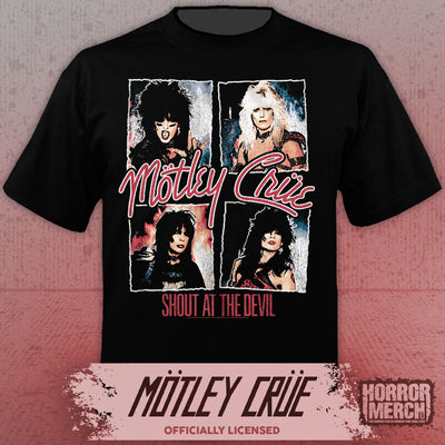 Motley Crue - Shout Photos (Color) Mens Shirt