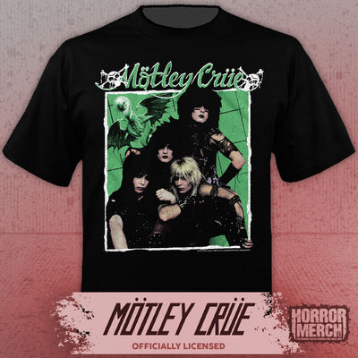 Motley Crue - Feelgood Photo (Green) Mens Shirt