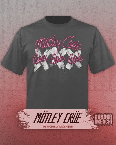 Motley Crue - XXX Mens Shirt (Gray)