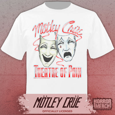 Motley Crue - Theater Of Pain Mens Shirt (White)