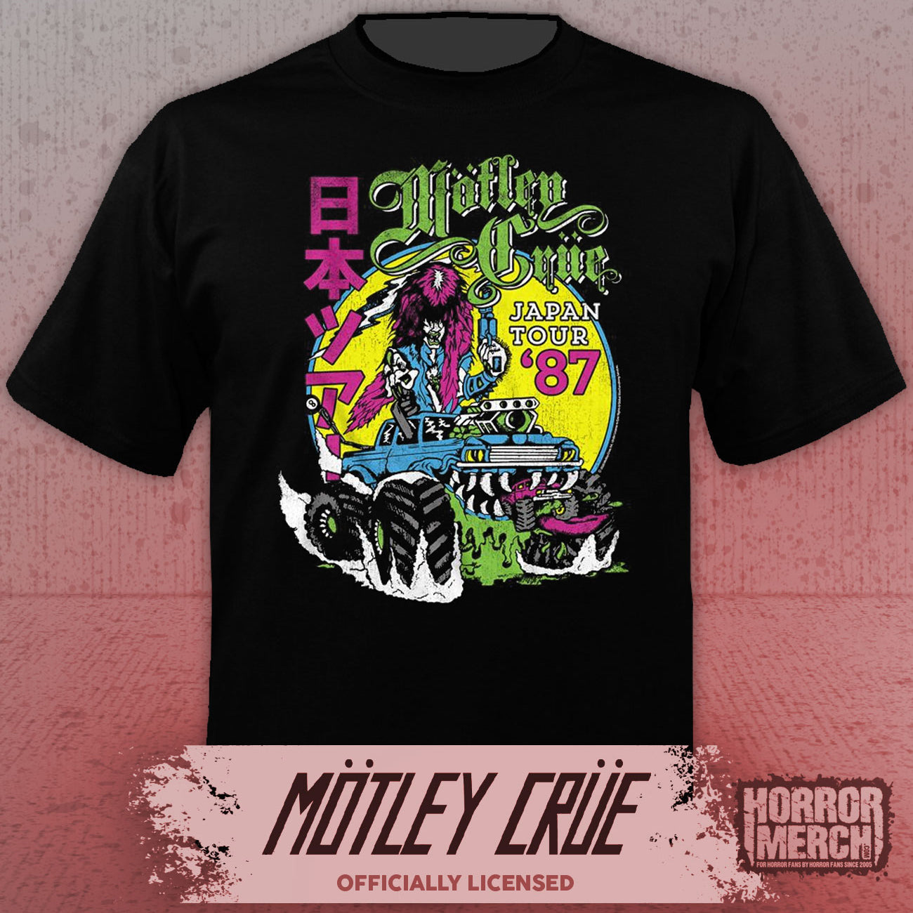 Motley Crue - Japan Tour Mens Shirt