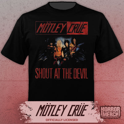 Motley Crue - Shout Group Photo Mens Shirt