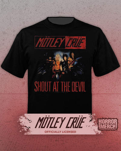 Motley Crue - Shout Group Photo Mens Shirt