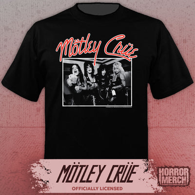 Motley Crue - Backstage (BW) Mens Shirt