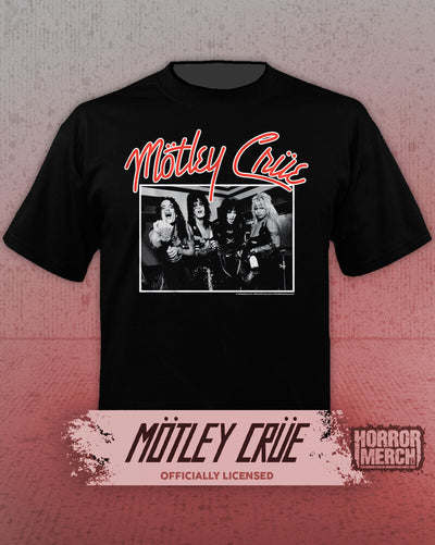 Motley Crue - Backstage (BW) Mens Shirt