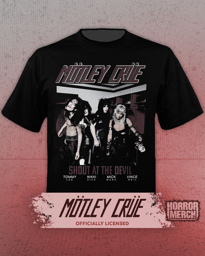 Motley Crue - Shout (Backstage) Mens Shirt