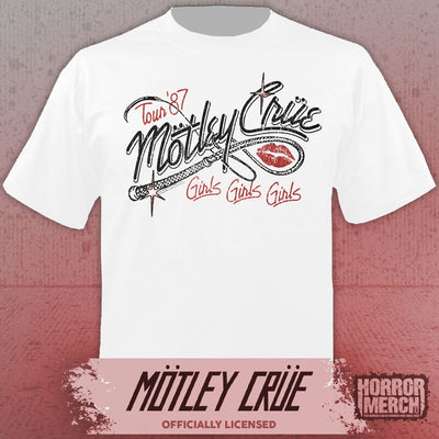Motley Crue - Whip Mens Shirt (White)