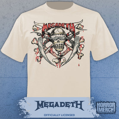 Megadeth - Vic Mens Shirt (Tan)