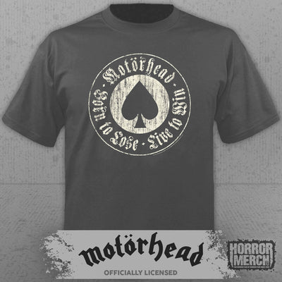 Motorhead - Born To Lose Mens Shirt (Gray)