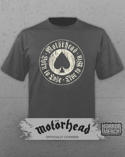 Motorhead - Born To Lose Mens Shirt (Gray)