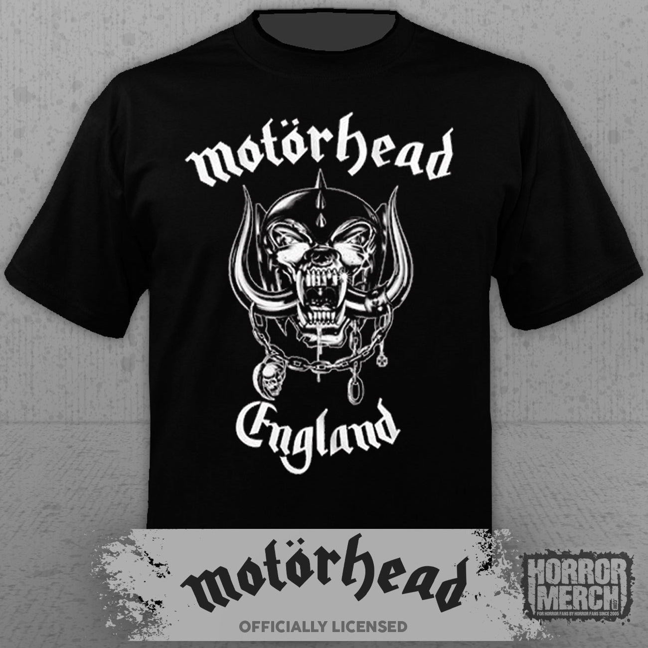 Motorhead - Everything Louder (Front And Back Print) Mens Shirt