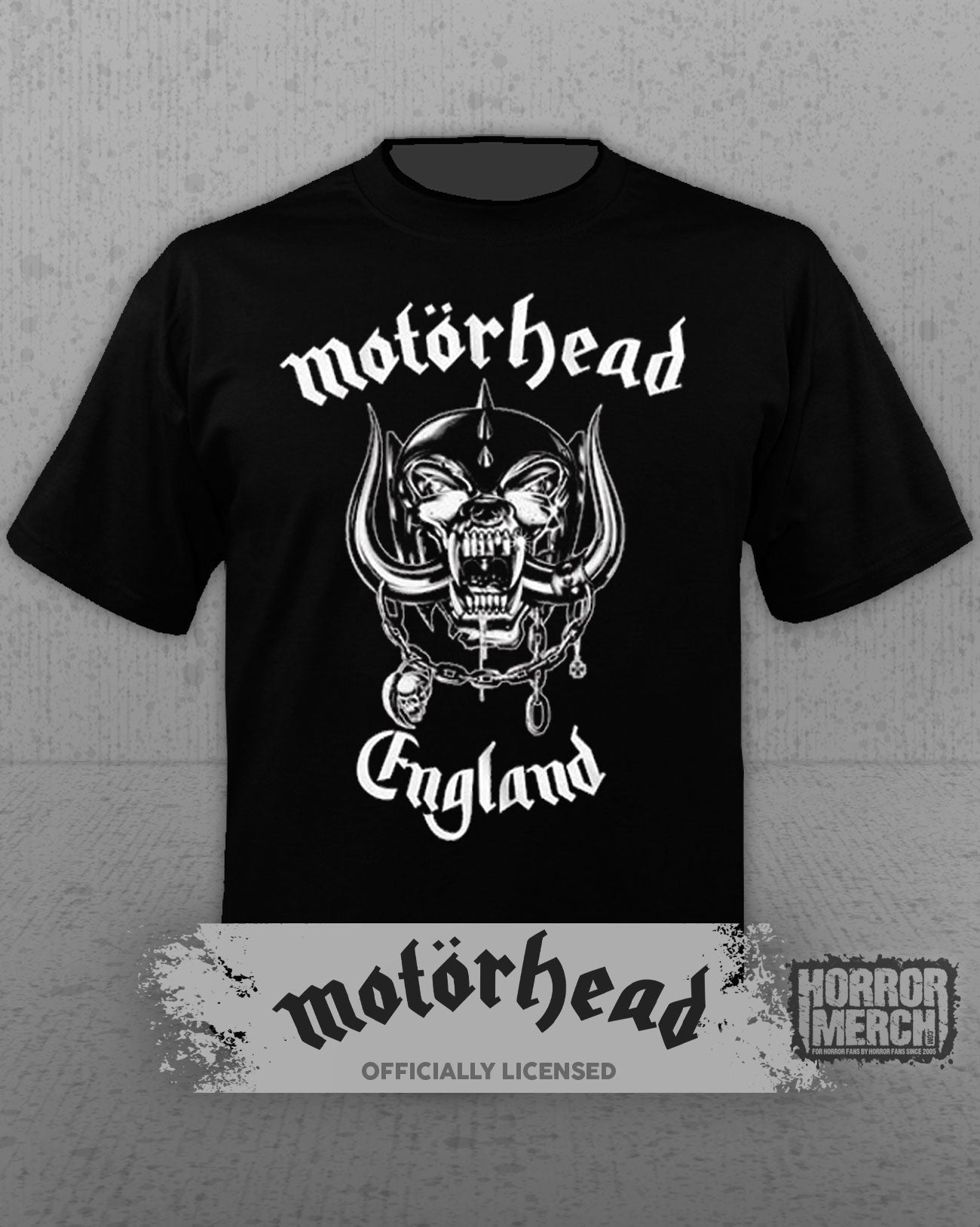 Motorhead - Everything Louder (Front And Back Print) Mens Shirt