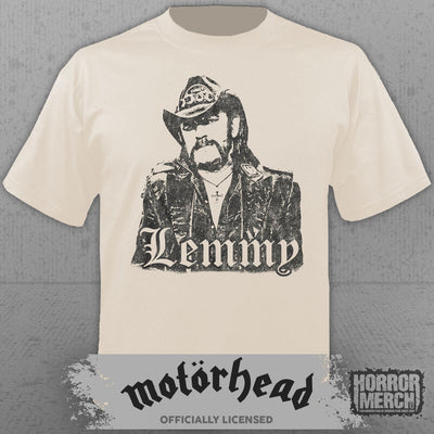 Motorhead - Lemmy Mens Shirt (Tan)