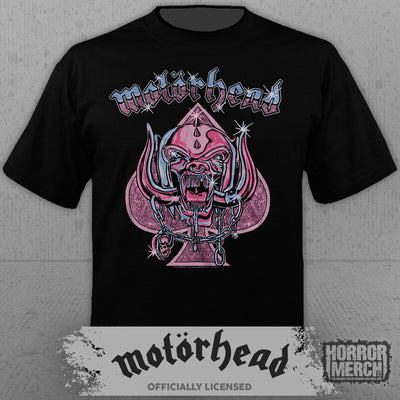 Motorhead - Pink Spade Mens Shirt