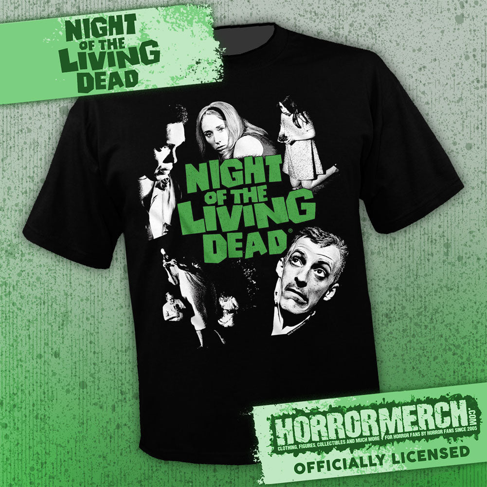 Night Of The Living Dead - Poster Collage [Mens Shirt]
