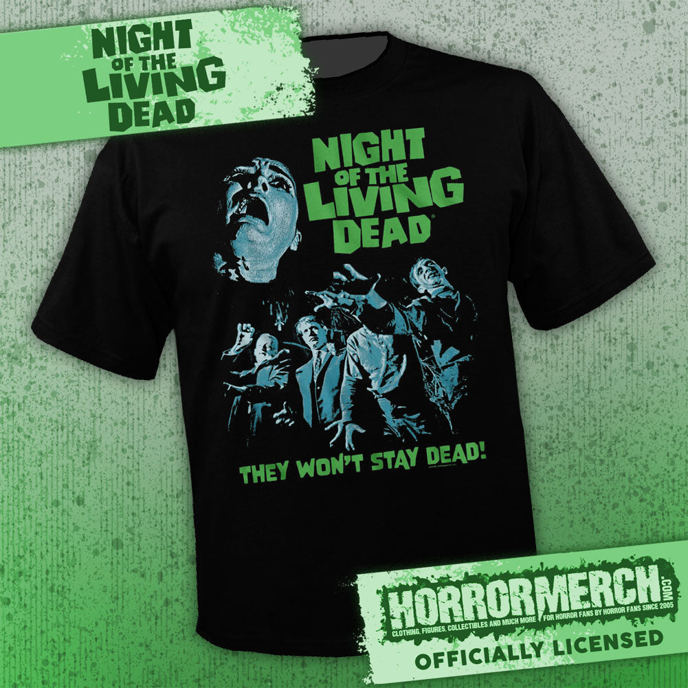 Night Of The Living Dead - They Wont Stay Dead [Mens Shirt]