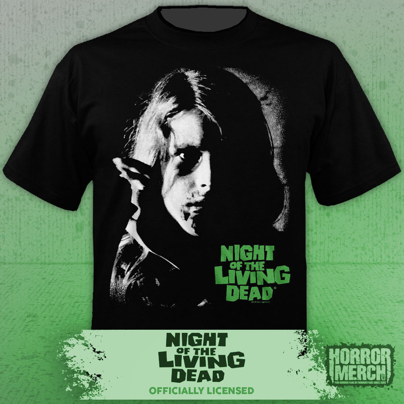 Night Of The Living Dead - Kyra (Close-up) Mens Shirt