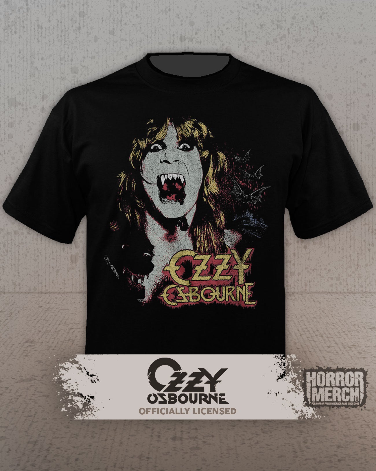 Ozzy Osbourne - Bats Mens Shirt