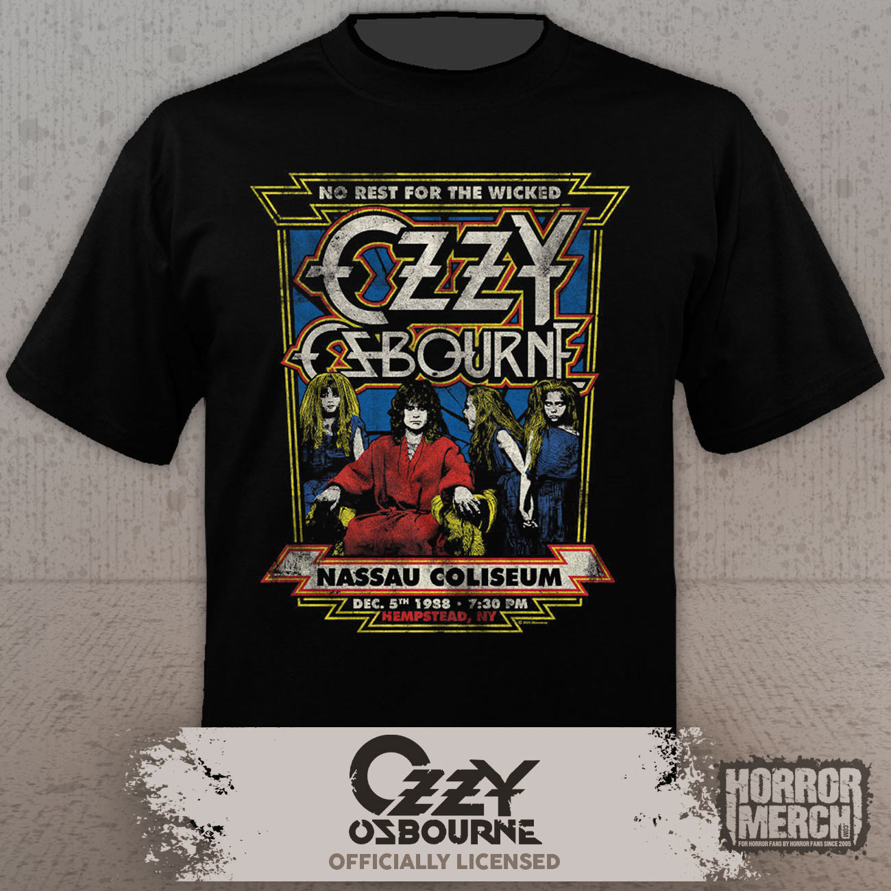 Ozzy Osbourne - No Rest For The Wicked Mens Shirt