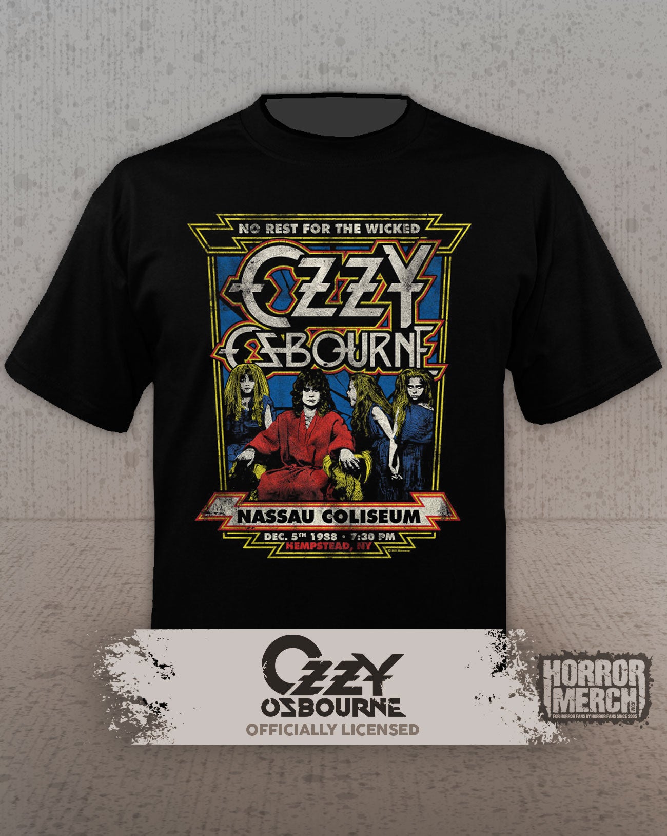 Ozzy Osbourne - No Rest For The Wicked Mens Shirt