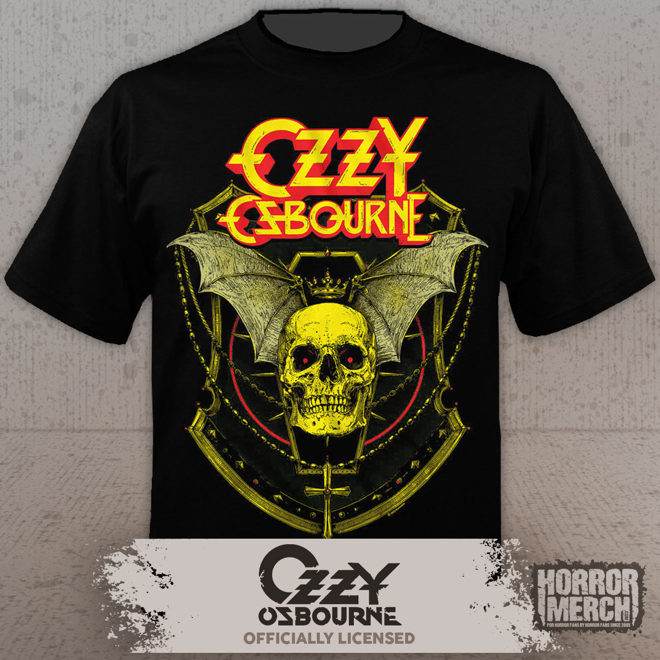 Ozzy Osbourne - Skull Mens Shirt