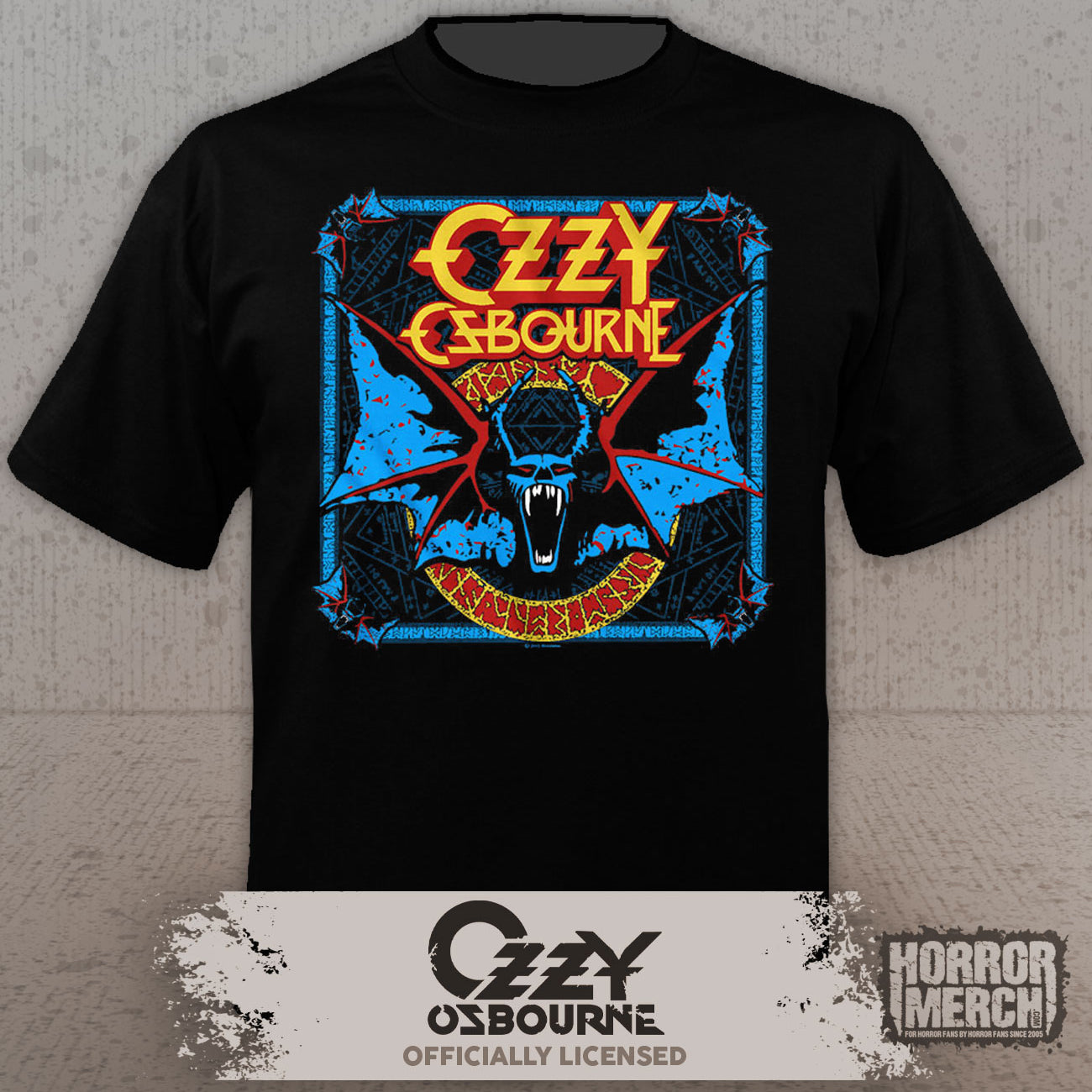 Ozzy Osbourne - Demonic Bat Mens Shirt