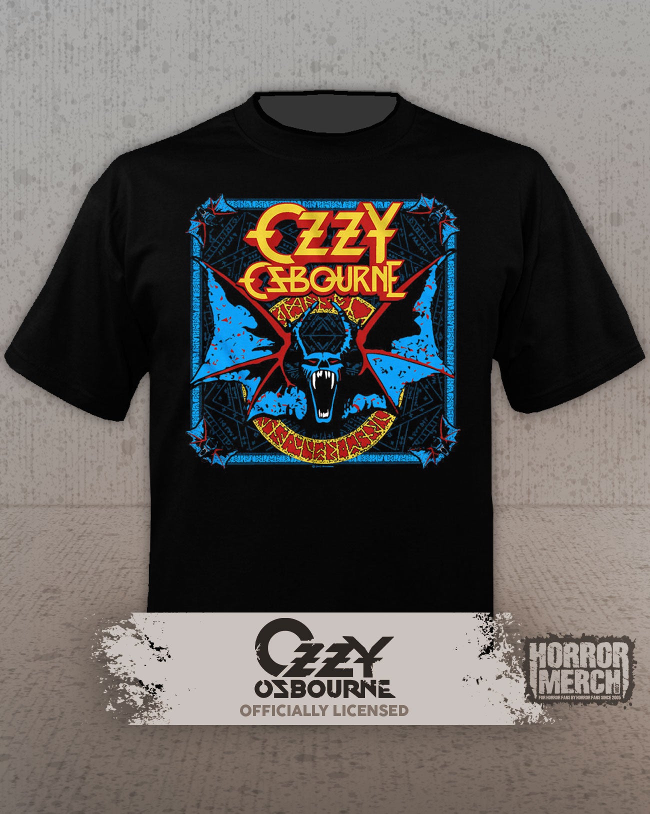 Ozzy Osbourne - Demonic Bat Mens Shirt