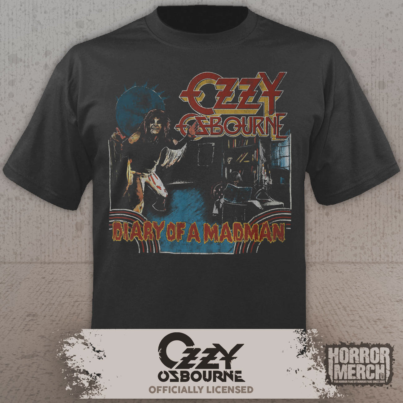 Ozzy Osbourne - Bark At The Moon Cover Mens Shirt