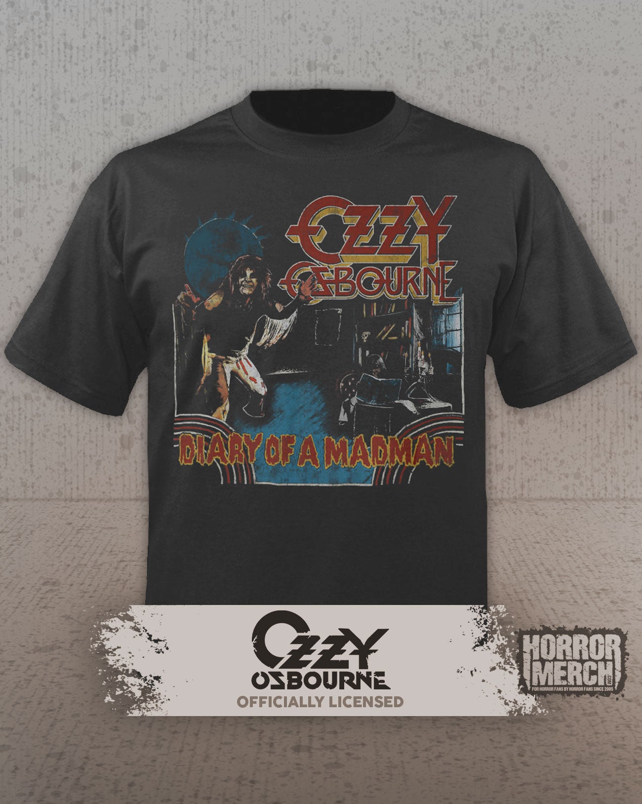 Ozzy Osbourne - Bark At The Moon Cover Mens Shirt