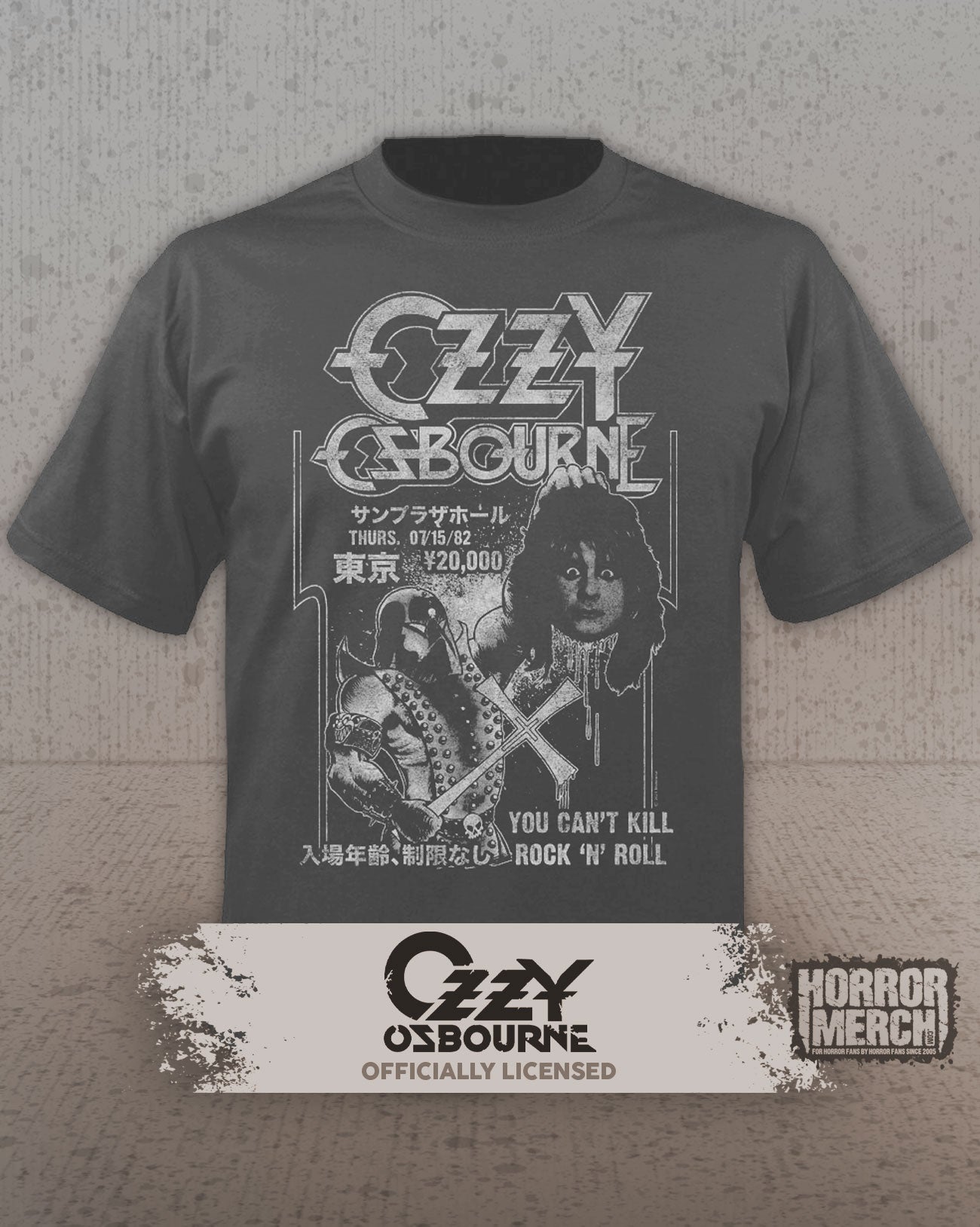 Ozzy Osbourne - Executioner Mens Shirt (Gray)