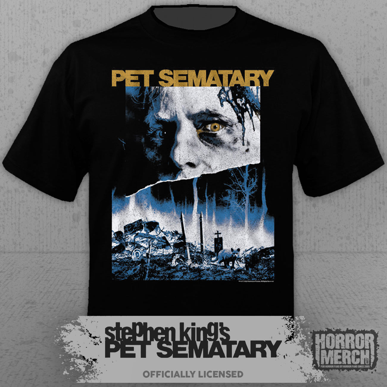 Pet Sematary - Poster Mens Shirt