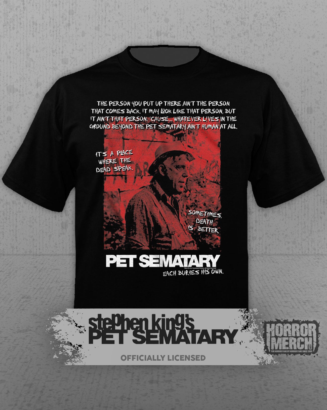 Pet Sematary - Place Where The Dead Speak Mens Shirt