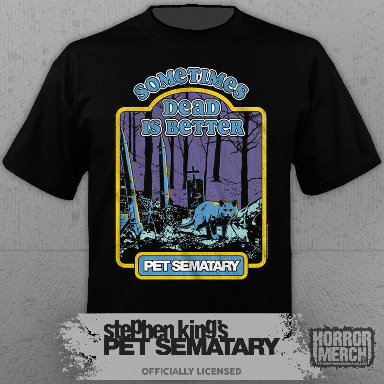 Pet Sematary - Comic Logo Mens Shirt