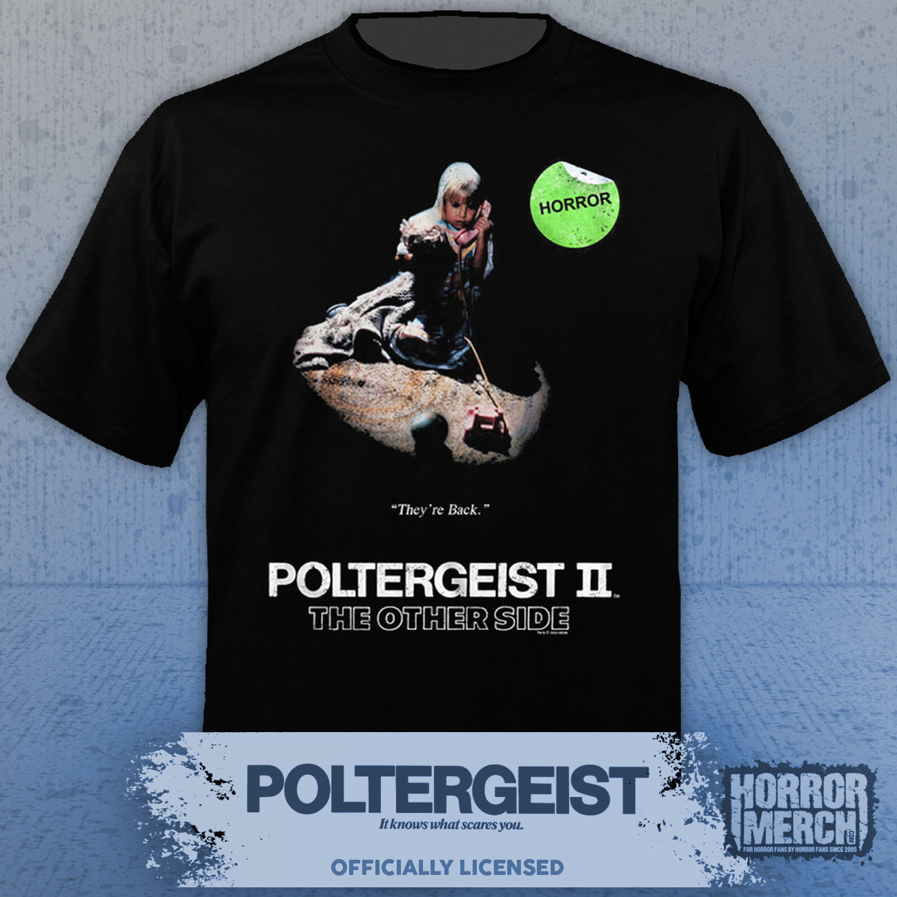 Poltergeist - VHS Cover Mens Shirt