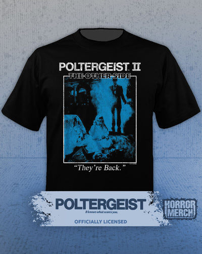Poltergeist - Theyre Back (Blue Shadows) Mens Shirt