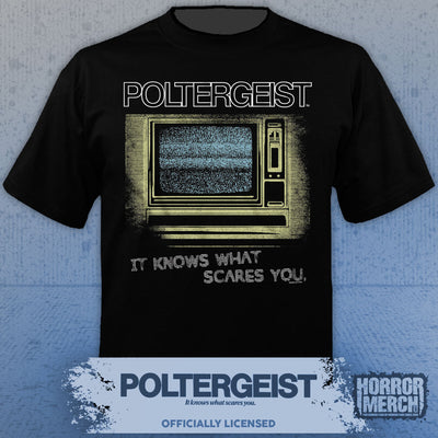 Poltergeist - It Knows What Scares You Mens Shirt
