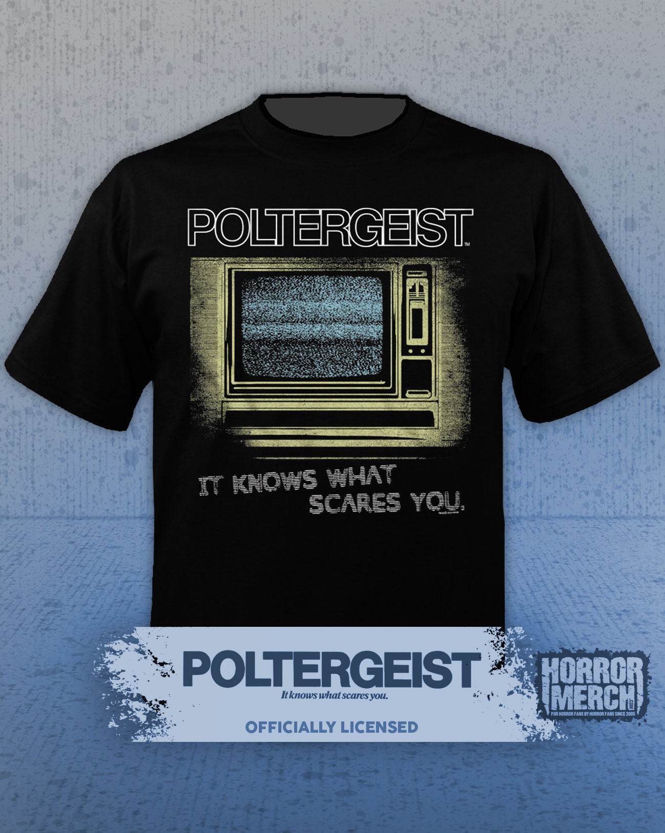 Poltergeist - It Knows What Scares You Mens Shirt