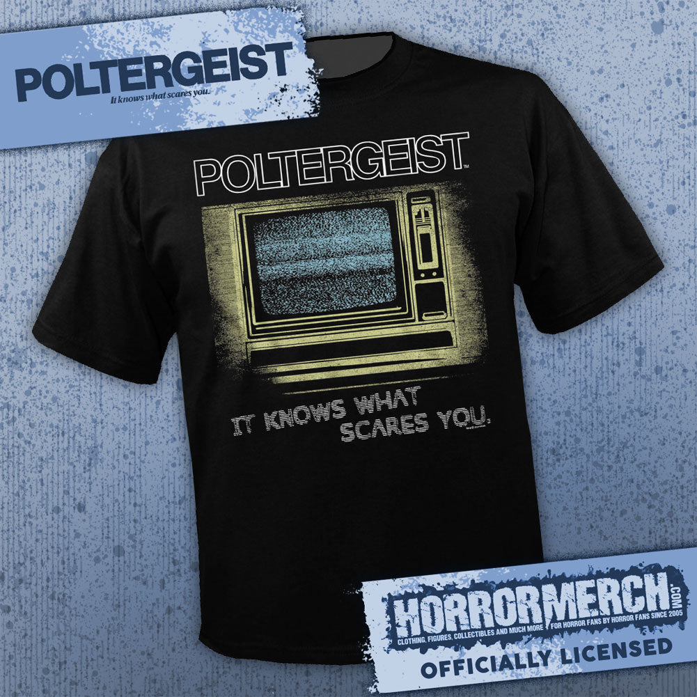 Poltergeist - It Knows What Scares You Mens Shirt
