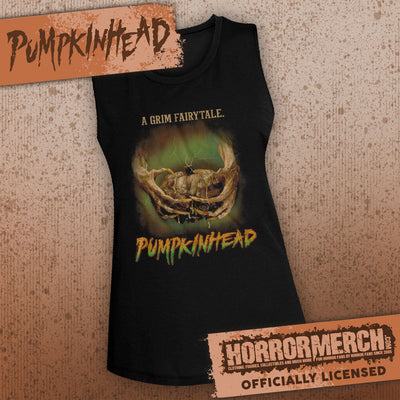 Pumpkinhead - Pumpkin [Womens High Neck Tanktop]