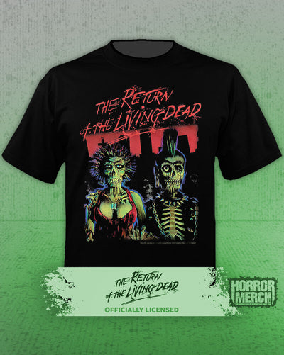 Return Of The Living Dead - Cemetery Sunset Mens Shirt