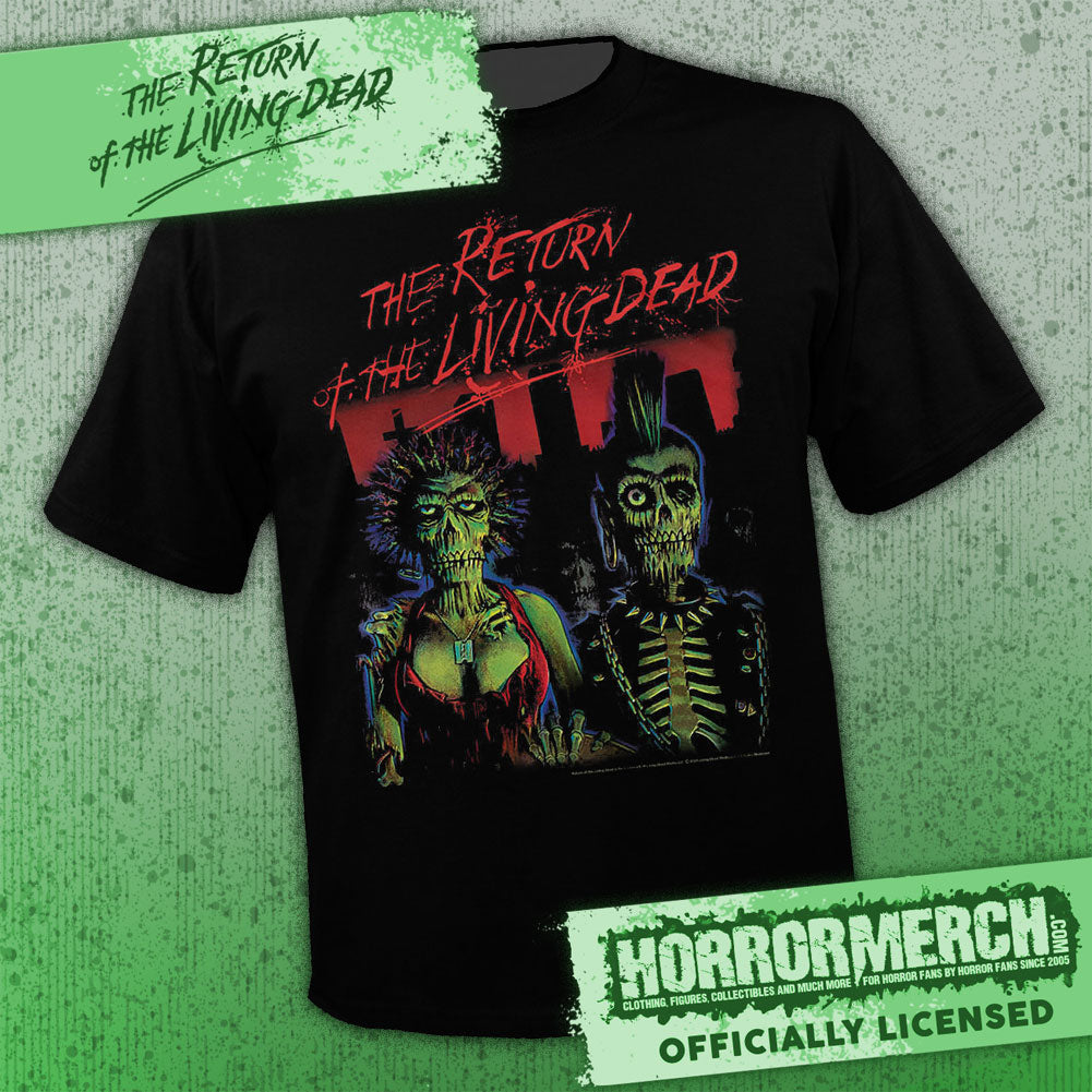Return Of The Living Dead - Cemetery Sunset Womens Shirt